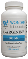 L-ARGININE 1000 MG Amino Acid